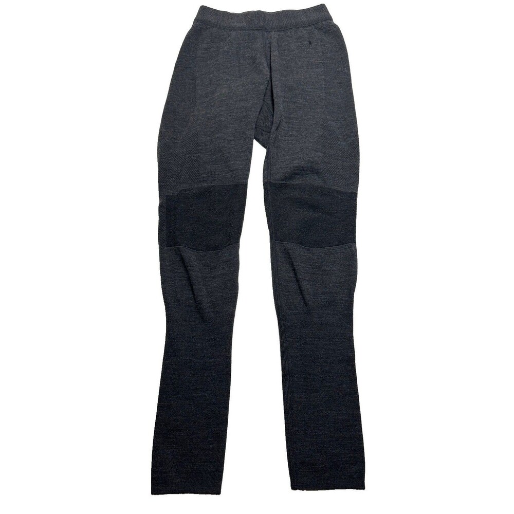 Men's SmartWool Intraknit Thermal Merino Base Layer Bottoms 28" Size Small Grey